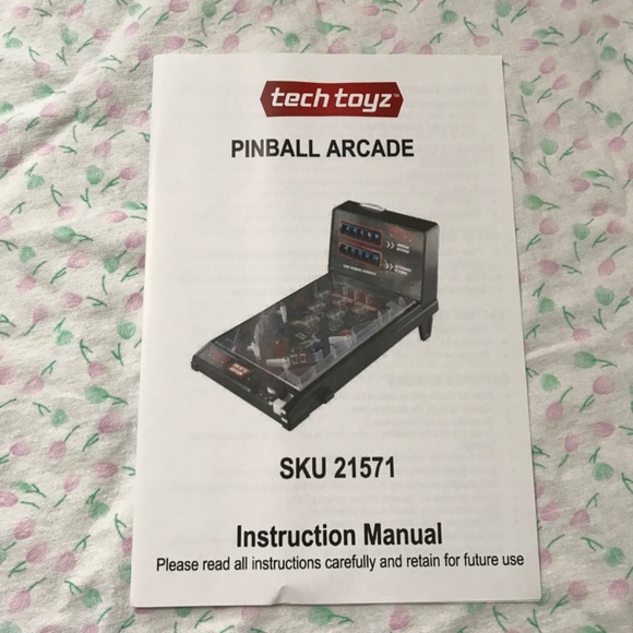 NEW Tech Toyz Electronic Tabletop Pinball Arcade Machine Galactic Edition Space - Picture 9 of 16